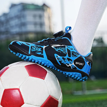 Kids Soccer Shoes FG/TF Football Boots Professional Cleats Grass Training Sport Footwear Boys Outdoor Futsal Soocer Boots 28-39