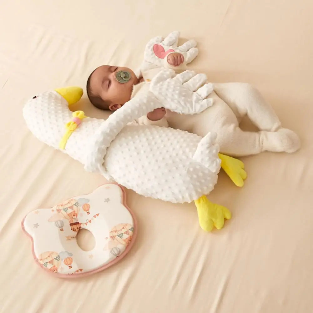 Baby Sleep Patter Stuffed Soothing Patting Toy with Palm Pad 3 Levels Adjustable Electric Hand Pillow for Soothing Sleeping Baby