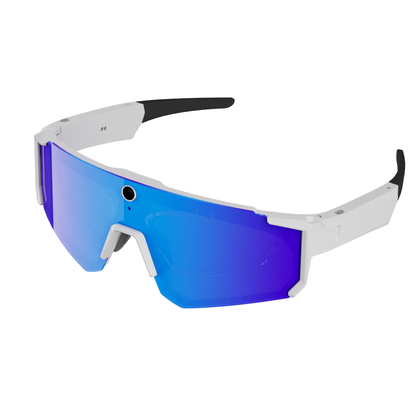 Lunettes Connectées Caméra 8MP - Traduction IA & Bluetooth