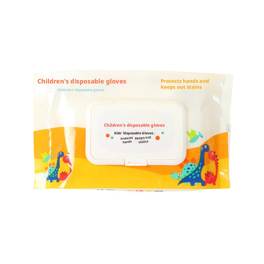 Children's disposable gloves - suitable for children - flip bag - 200 pieces