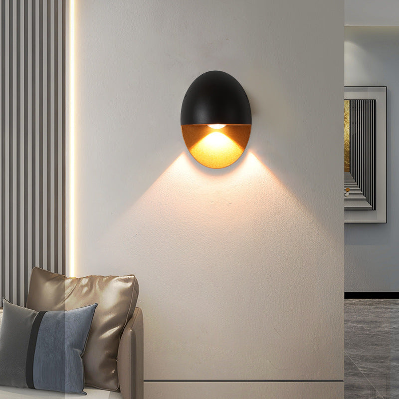 Applique murale LED numéro de maison, extérieure étanche et moderne