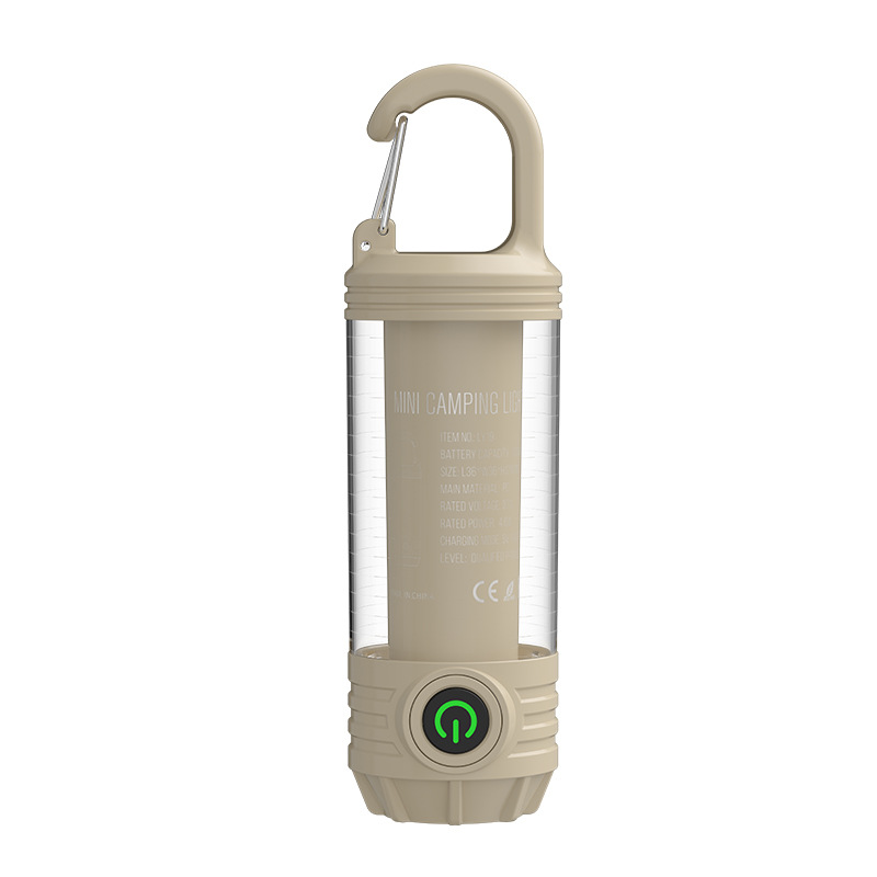 Lampe de camping multifonction portable rechargeable, mini lampe d'ambiance rétro