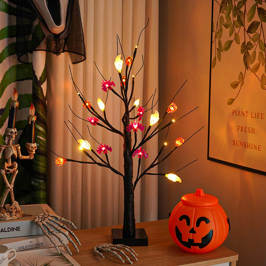 Veilleuse en forme de citrouille d'Halloween pour salon et fêtes