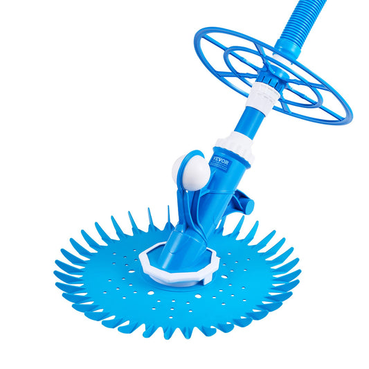 Suction Pool Cleaner, Automatic Pool Vacuum Cleaner, Suction Side Automatic Pool Cleaner, Suction Vacuum Pool Sweeper With 12 Hoses, For In-ground Pool And Above-ground Pool Up To 20 X 35 Ft