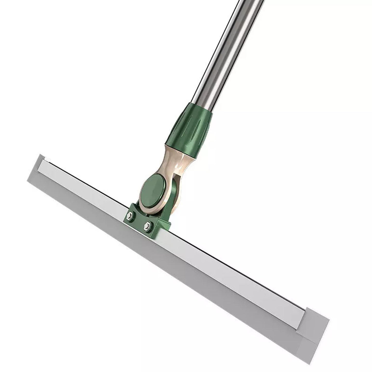 Floor Squeegee  Long Handles Adjustable Telescopic Pole Heavy Duty Broom