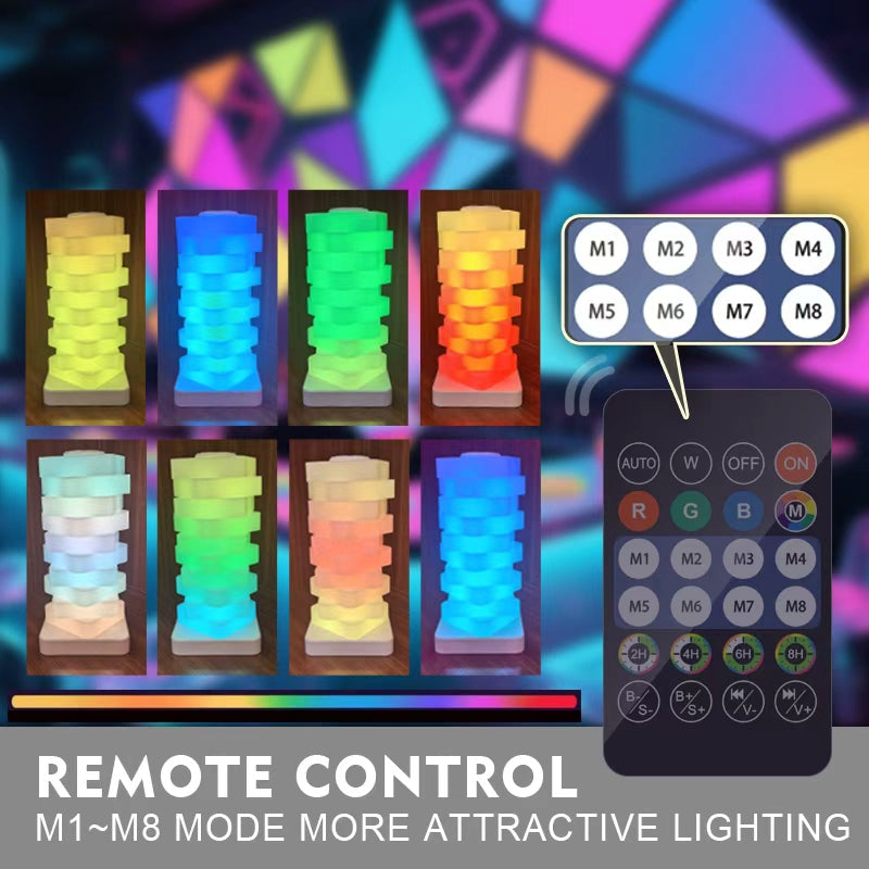 Lampe d'Ambiance RGB DIY Empilable - Mood Light