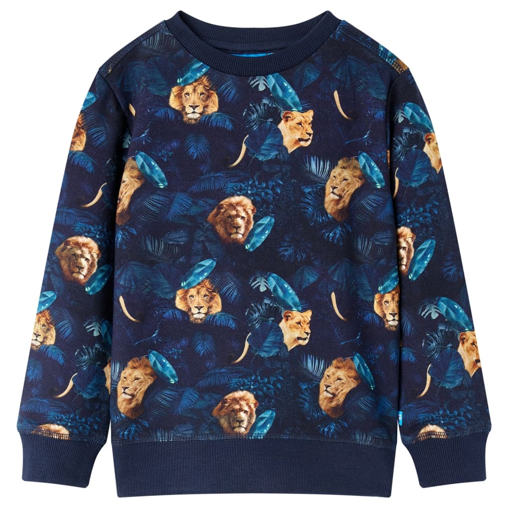 Children's sweatshirt navy blue 104 Children's sweatshirt navy blue 116 Children's sweatshirt navy blue
