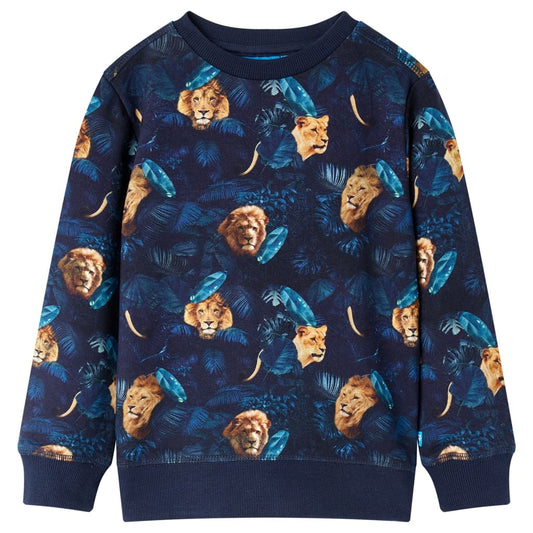 Children's sweatshirt navy blue 104 Children's sweatshirt navy blue 116 Children's sweatshirt navy blue