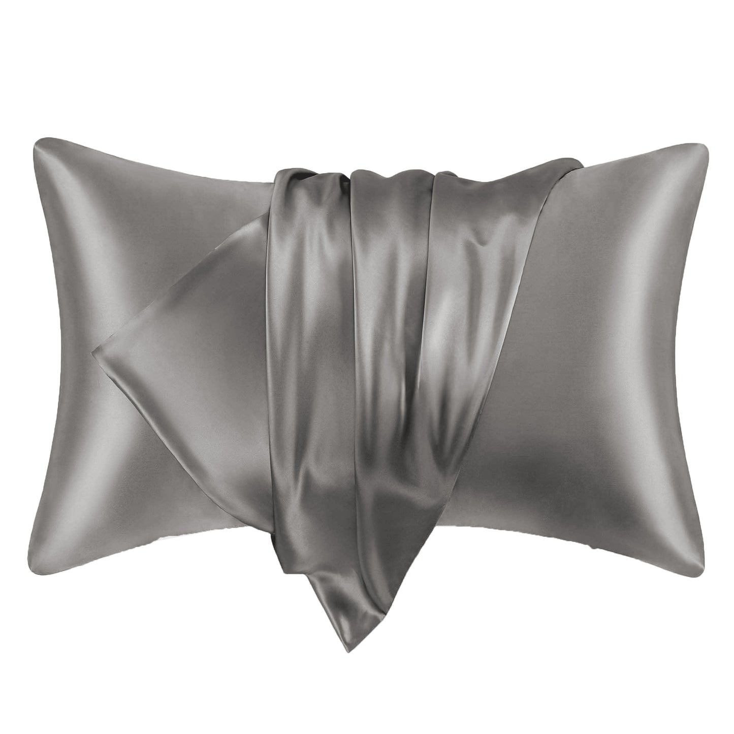 Satin Pillowcase Two - piece Set Washed Real Silk Pillowcase