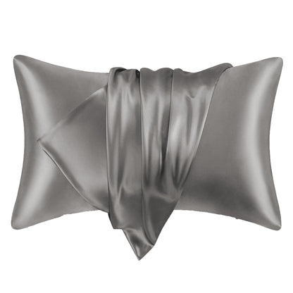 Satin Pillowcase Two - piece Set Washed Real Silk Pillowcase