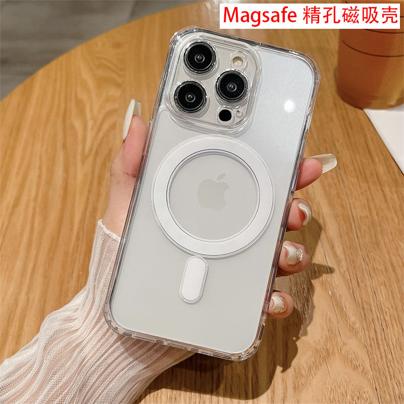 Acrylic Magnetic Phone Case With Fingerprint-resistant Coating