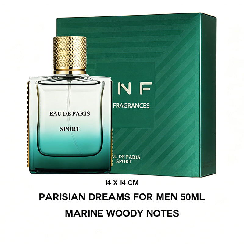 Eau de Toilette EAU DE PARIS SPORT Homme 50ml - Notes Marines Boisées