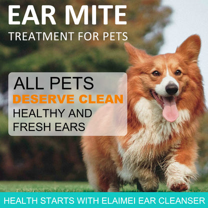Pet Cat Dog Ear Cleaning Solution