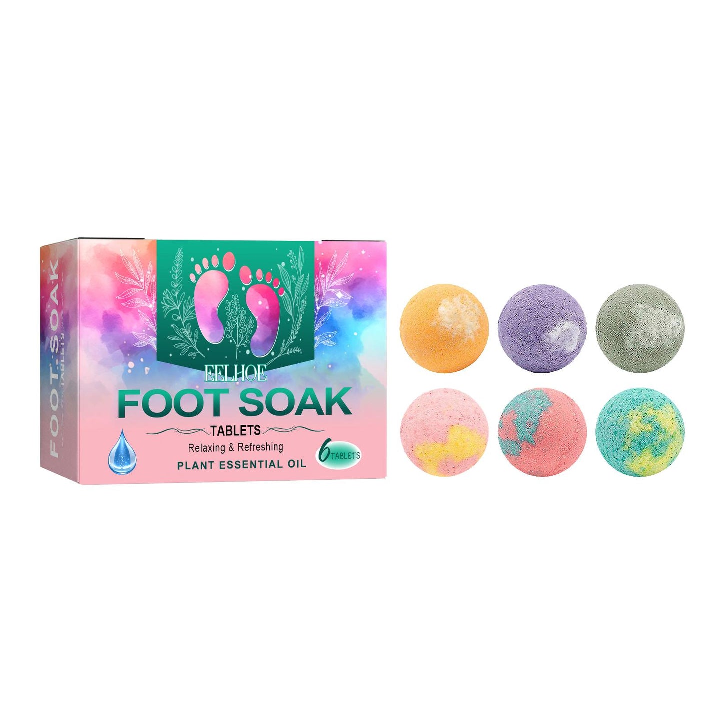 Ginger Essential Oil Foot Bath Balls Dispels Cold And Dampness, Deodorizes, And Promotes Sleep Foot Care.