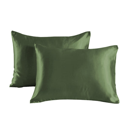 Pillowcase Set Of 2 Pillow Cases For Hair And Skin, Pillow Covers With Envelope