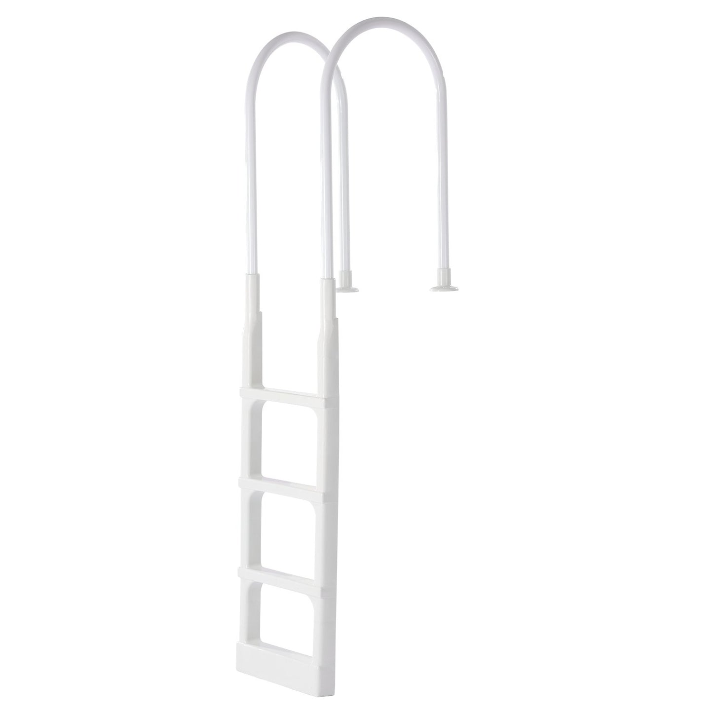 Swimming Pool Ladder, 4-Step Double Handrails Stair, Non-slip Thickened Heavy Duty Steps, Load Capacity 300 Lb, For 48-54 In Inground & Above-ground Pools Of Any Deck Surface Indoor & Outdoor