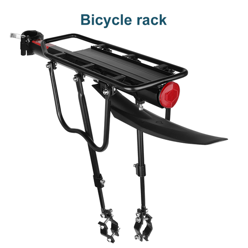 Adjustable Bike Cargo Rack With Fender Broad Cycling Pannier Bicycle Carrier
