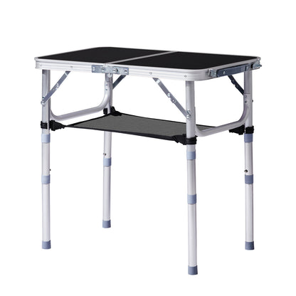 Table d'Appoint Pliable Extérieur Aluminium - Pique-nique