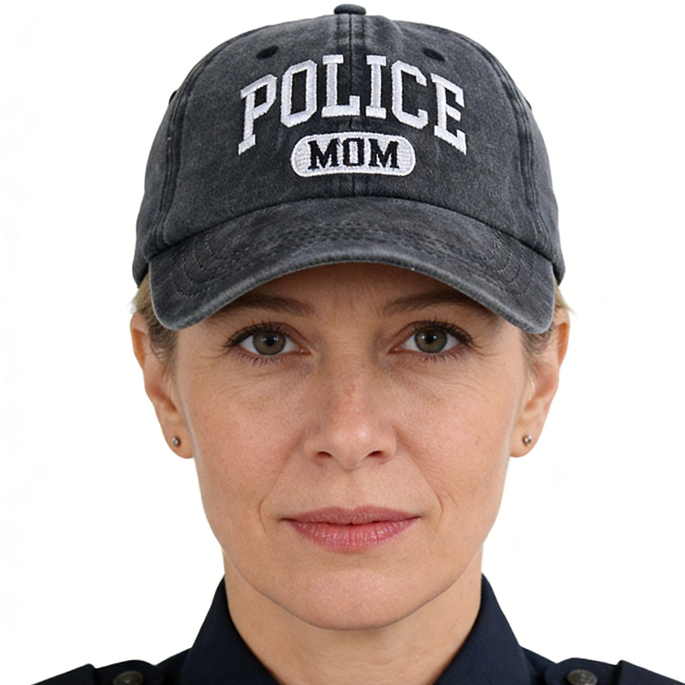 Proud Police Mama Baseball Cap