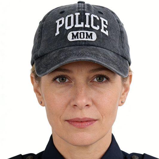 Proud Police Mama Baseball Cap