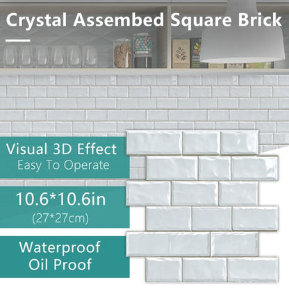 12 Pcs Peel And Stick Wall Tiles Backsplash For Kitchen Bathroom Wall