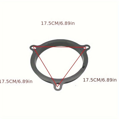 Bagues Entretoises Haut-parleur 6.5" 20mm (Lot de 2)