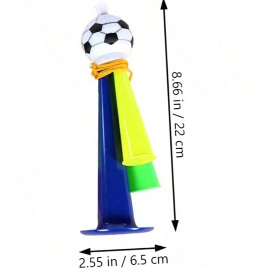 Lot de 4 Cornes de Supporter Football - Accessoire Match