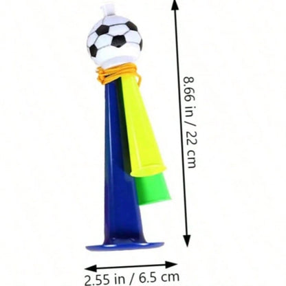 Lot de 4 Cornes de Supporter Football - Accessoire Match
