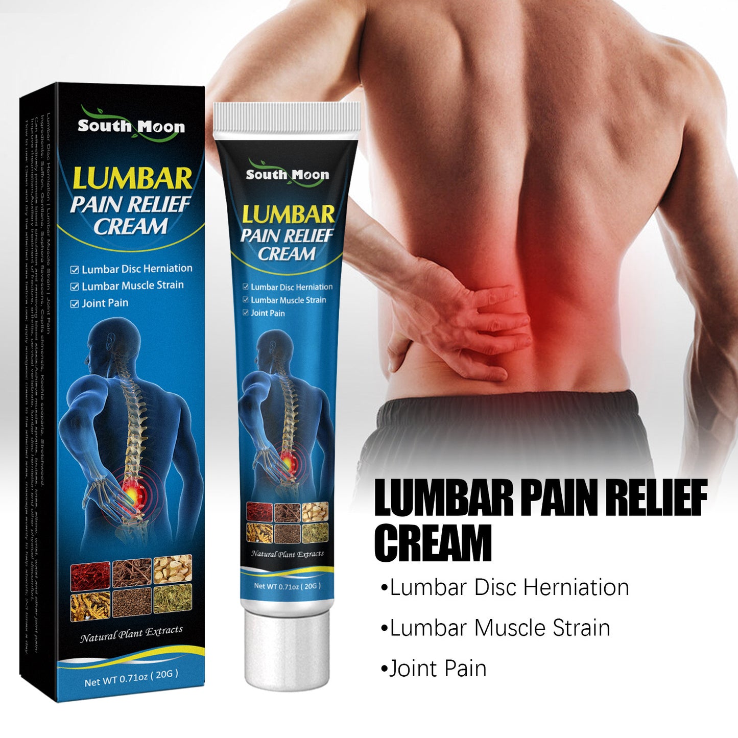 Lumbar Muscle Strain Relieve Long Sitting Fatigue Soothing Cream
