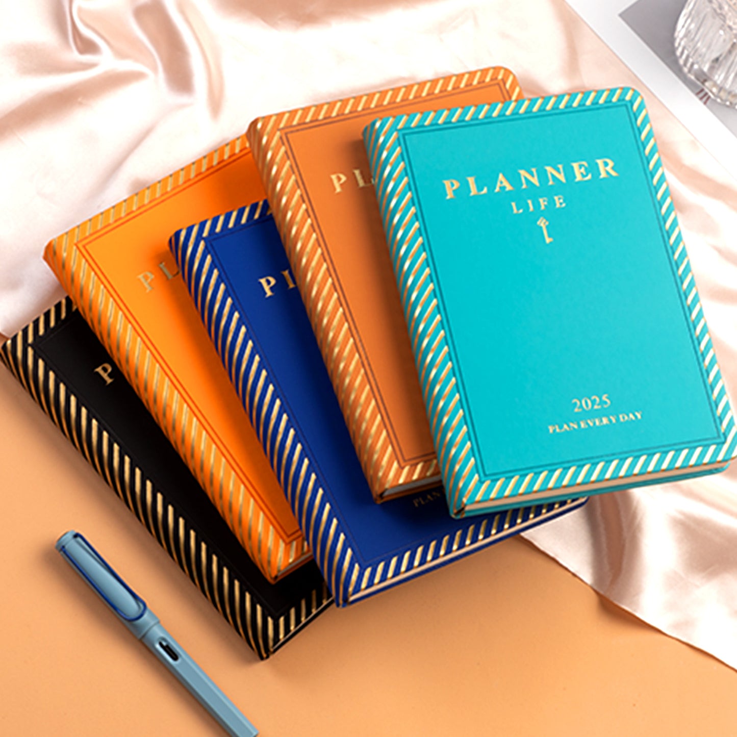 French A5 Notebook Daily Office Memo