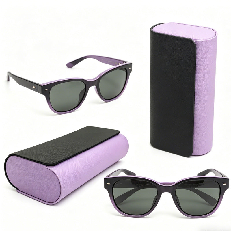 Dual Glasses Case 2-in-1  Double Eyeglasses Case For Women & Men