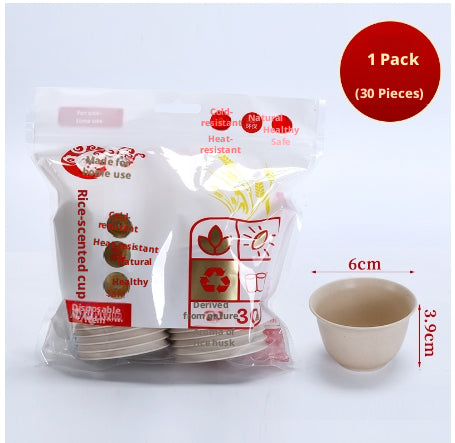 Disposable Kung Fu Tea Cup-30 pcs-1 bag