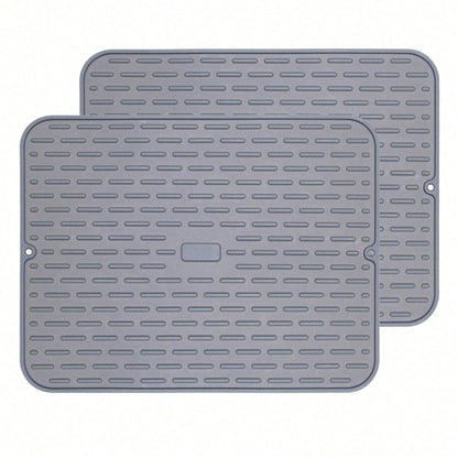 Tapis de Séchage Silicone Multi-usage - Dessous de Plat