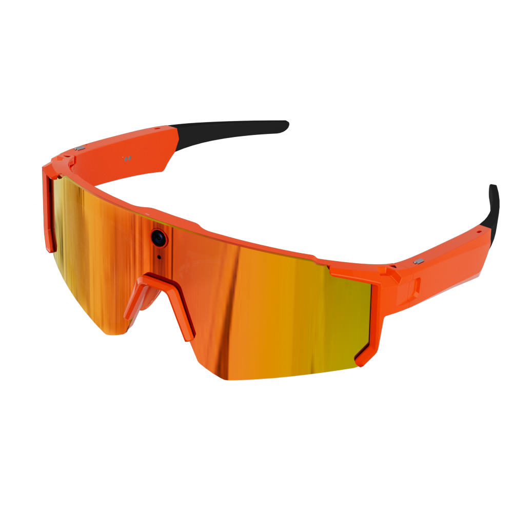 Lunettes Connectées Caméra 8MP - Traduction IA & Bluetooth