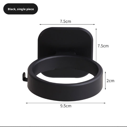Hair dryer rack-black-diameter 9.5cm-1 piece