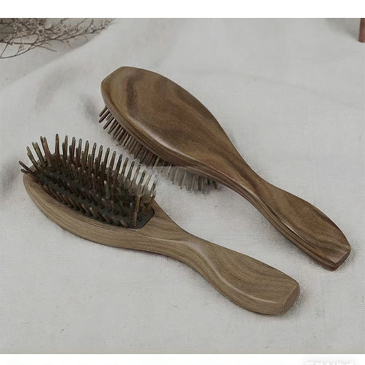 Natural Green Sandalwood Massage Comb, Hair Comb
