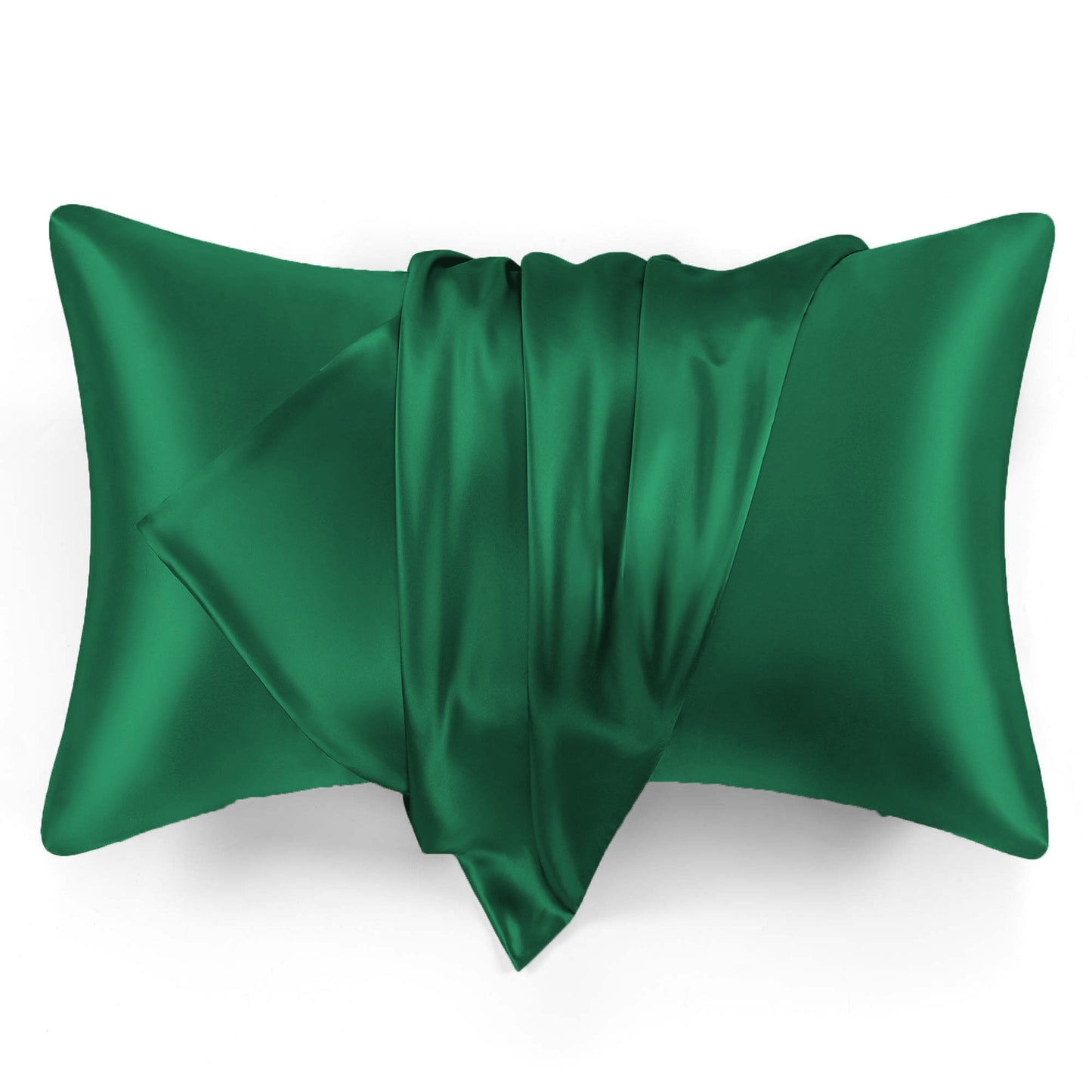 Satin Pillowcase Two - piece Set Washed Real Silk Pillowcase