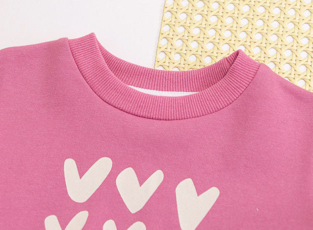 Girls' Spring Collection Style Top - Cute And Casual Pullover Hooded Shirt For C