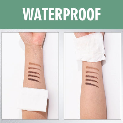 Microblading Eyebrow Pen, Waterproof Eye Brow Pen With 4 - Fork - Tip Liquid Bro
