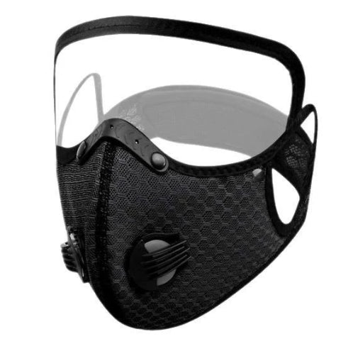 Cycling mask-black-1 piece