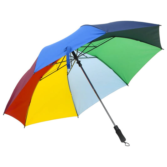 Foldable Automatic Umbrella, Multicolored, 124 cm