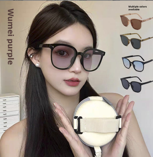Sunglasses-dark plum purple-1