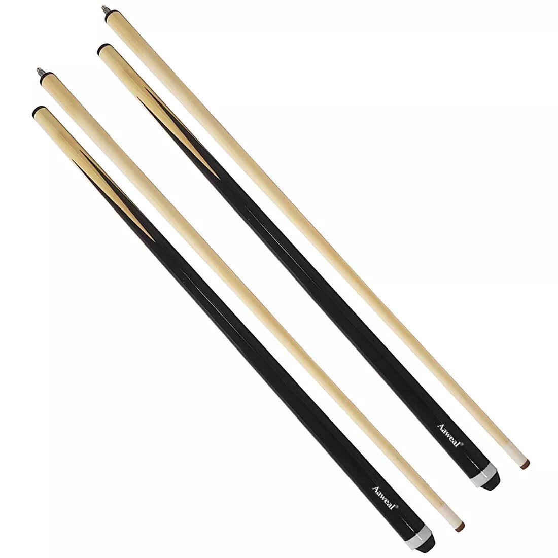Pool Snooker Billiard Cues Sticks 57   Case & Chalk