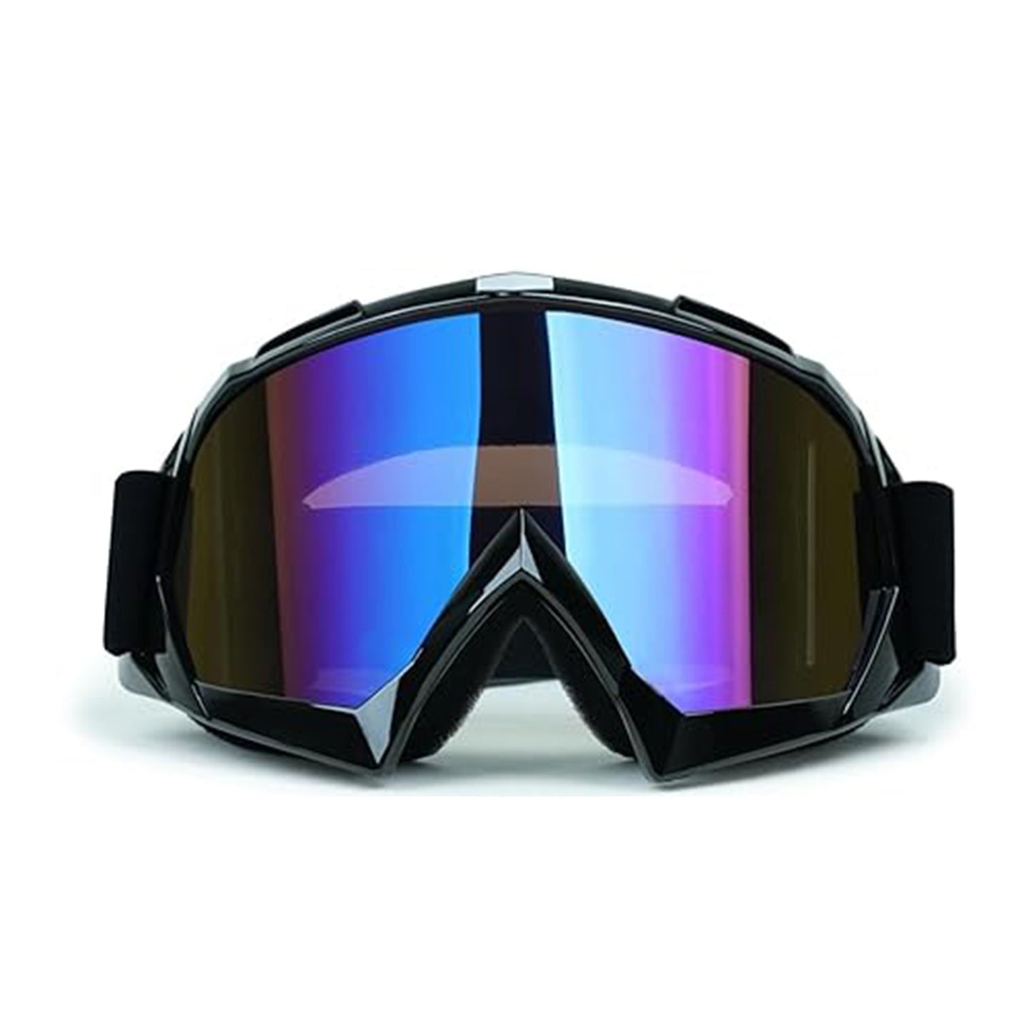 Motorcycle Goggles Fit Over Glasses Dirt Bike Skiing Anti-Fog Shatterproof UV400