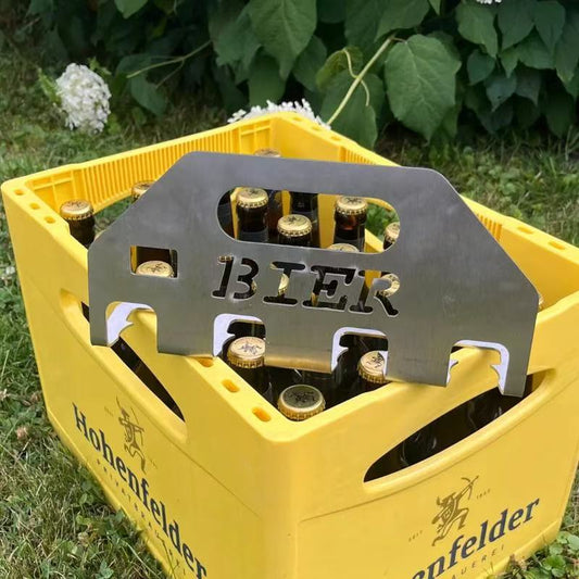 Beer Bottle Opener And Bottle Rack