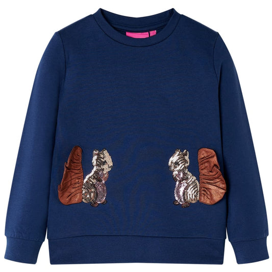 Children's sweatshirt navy blue 116