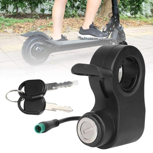 Support Pan European Shipping--Electric Scooter Ignition Lock For Kukirin For G2 For Pro For Max 5Pin Integrated Throttle Lock With Key