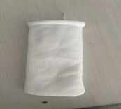 Fish tank filter cotton-magic bag-white-17X37cm-chemical fiber-1 piece