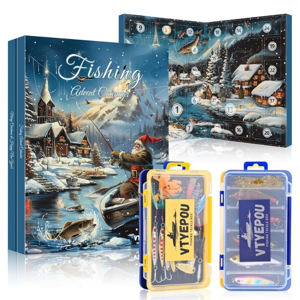 Fishing Lure Blind Box Christmas Countdown