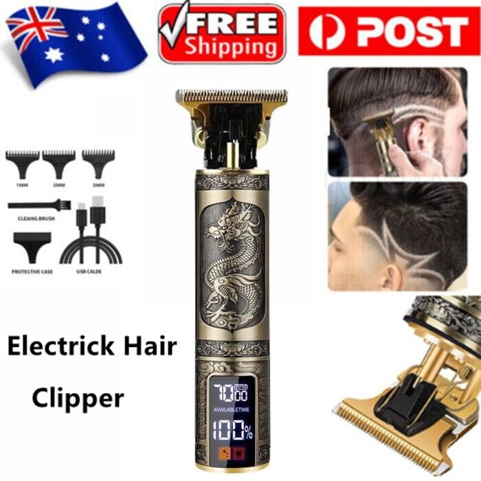 Professional Mens Hair Clippers Shaver Trimmers Machine Cordless Beard Electric
